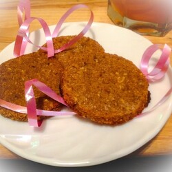 Хлебцы с гречневыми хлопьями и яблоком