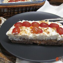 Банановый пирог без выпечки - пошаговый рецепт с фото