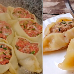 Мясные лодочки на сковороде: просто, сытно и вкусно