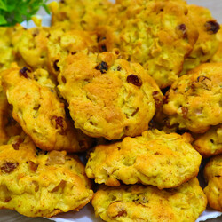 Мягкое яблочное печенье с изюмом  / Десерт / Рецепты / Шеф-повар – простые и вкусные кулинарные рецепты, фото-рецепты, видео-рецепты