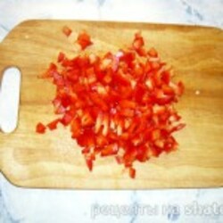 Ризотто с баклажаном и оливками