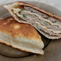 Китайские лепешки с мясом - пошаговый рецепт приготовления с фото