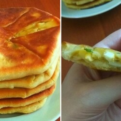 Молдавские плацинды с яйцом и зеленым луком. Раскрываем рецепт приготовления.
