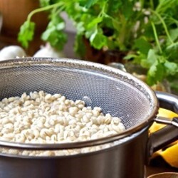 Салат с перловой крупой