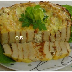 Закусочный торт "Мясной лабиринт"