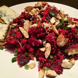 Салат из свеклы и кускуса