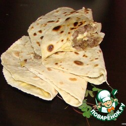 Лепешки с сыром