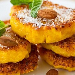 Оладьи с яблоками на молоке - рецепты с тыквой, бананом, изюмом