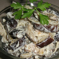 Баклажаны в сметане - достойное блюдо