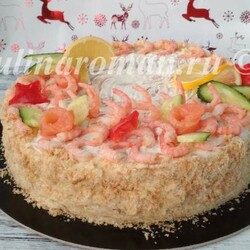 Закусочный торт «Наполеон»