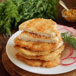 Отбивные из фарша на сковороде