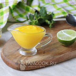 Лаймовый курд — рецепт с фото