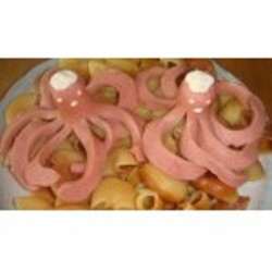 Осьминожки из сосиски