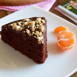 Постный шоколадный торт – рецепты десерта с какао, вишней, апельсином и орехами