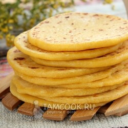 Мексиканские кукурузные лепешки — рецепт с фото