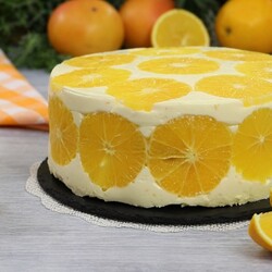 Торт-мусс с апельсинами / Десерт / Рецепты / Шеф-повар – простые и вкусные кулинарные рецепты, фото-рецепты, видео-рецепты