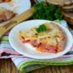 Пицца в лаваше на сковороде - пошаговый рецепт с фото на Повар.ру