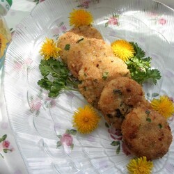 Картофельно-рисовые котлеты