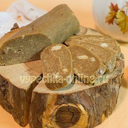 ✔️Как сделать сладкую колбаску из печенья