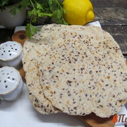 Ржаные лепешки с семенами льна - пошаговый рецепт с фото