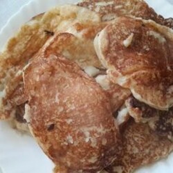 Оладушки с грушей и яблоком - рецепт приготовления от Простоквашино