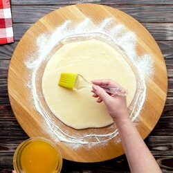 Лепешки по-узбекски, приготовленные на кефире