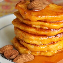 оладьи  с манкой