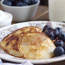 Быстрые оладьи из бананов и яиц