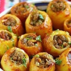 Фаршированная картошка