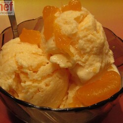 Домашнее мандариновое мороженое  / Десерт / Рецепты / Шеф-повар – простые и вкусные кулинарные рецепты, фото-рецепты, видео-рецепты