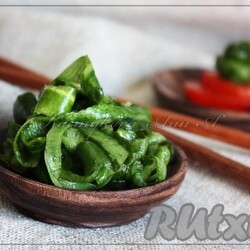 Закуска из огуречной кожуры - 6 пошаговых фото в рецепте