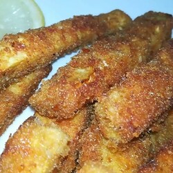 Жареные баклажаны в кляре