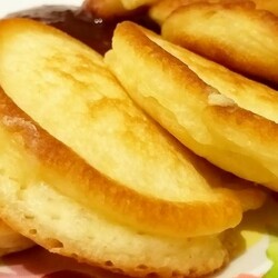 Пышные оладьи на кефире