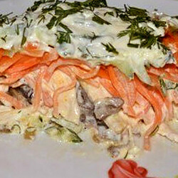 Как приготовить салат оргазм рецепт с фото