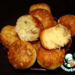 Сырные шарики с семечками