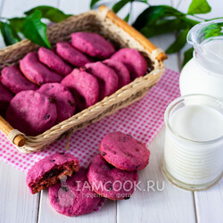 Свекольное печенье — рецепт с фото