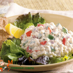 Салаты с творогом - рецепты