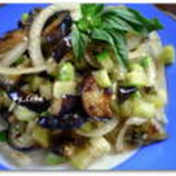 Салат из баклажан к мясу