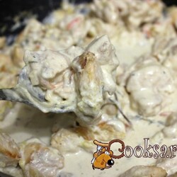 Куриное филе в сметане фото рецепт приготовления