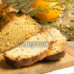 Кекс медовый с курагой