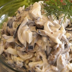 Шикарный салат из баклажанов. Рецепт будут выпрашивать все