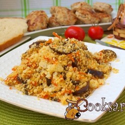 Кус-кус с овощами фото рецепт приготовления