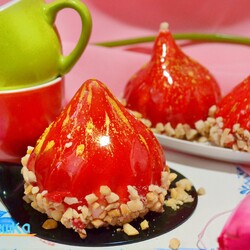 Муссовые пирожные «Русские купола»