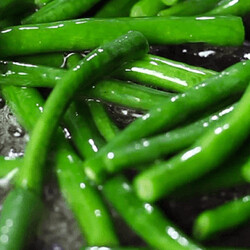 Как пожарить замороженную стручковую фасоль на сковороде рецепт с фото