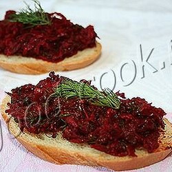 Свекольная икра с морковью и луком, рецепт приготовления