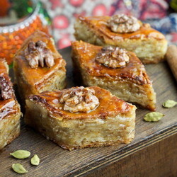 Домашняя пахлава - медовая, с орехами, как приготовить, 8 пошаговых рецептов с фото