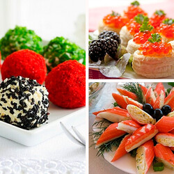 Шикарные идеи для фуршета и праздничного стола