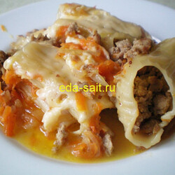 Фаршированные каннеллони как приготовить - Кулинарные рецепты