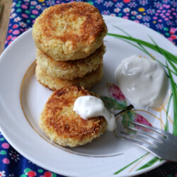 Биточки из цветной капусты с мясом