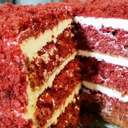 Торт «Красный бархат». Глаза боятся а руки делают!